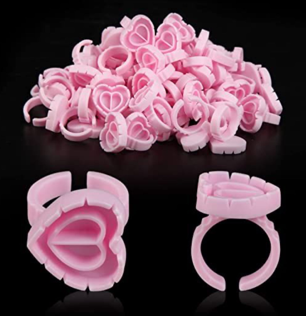 HEART GLUE HOLDER RINGS✨